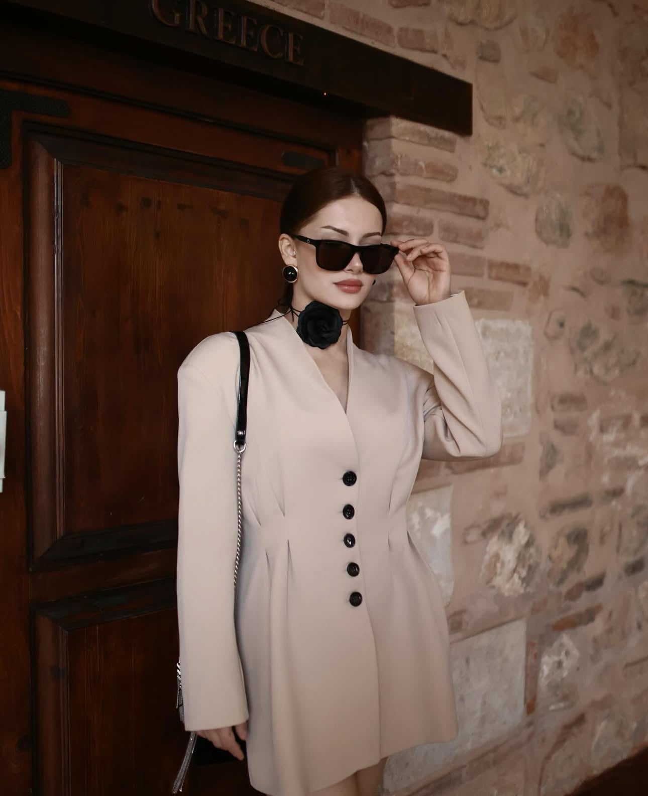 Mira Bel Pensli Ceket Elbise