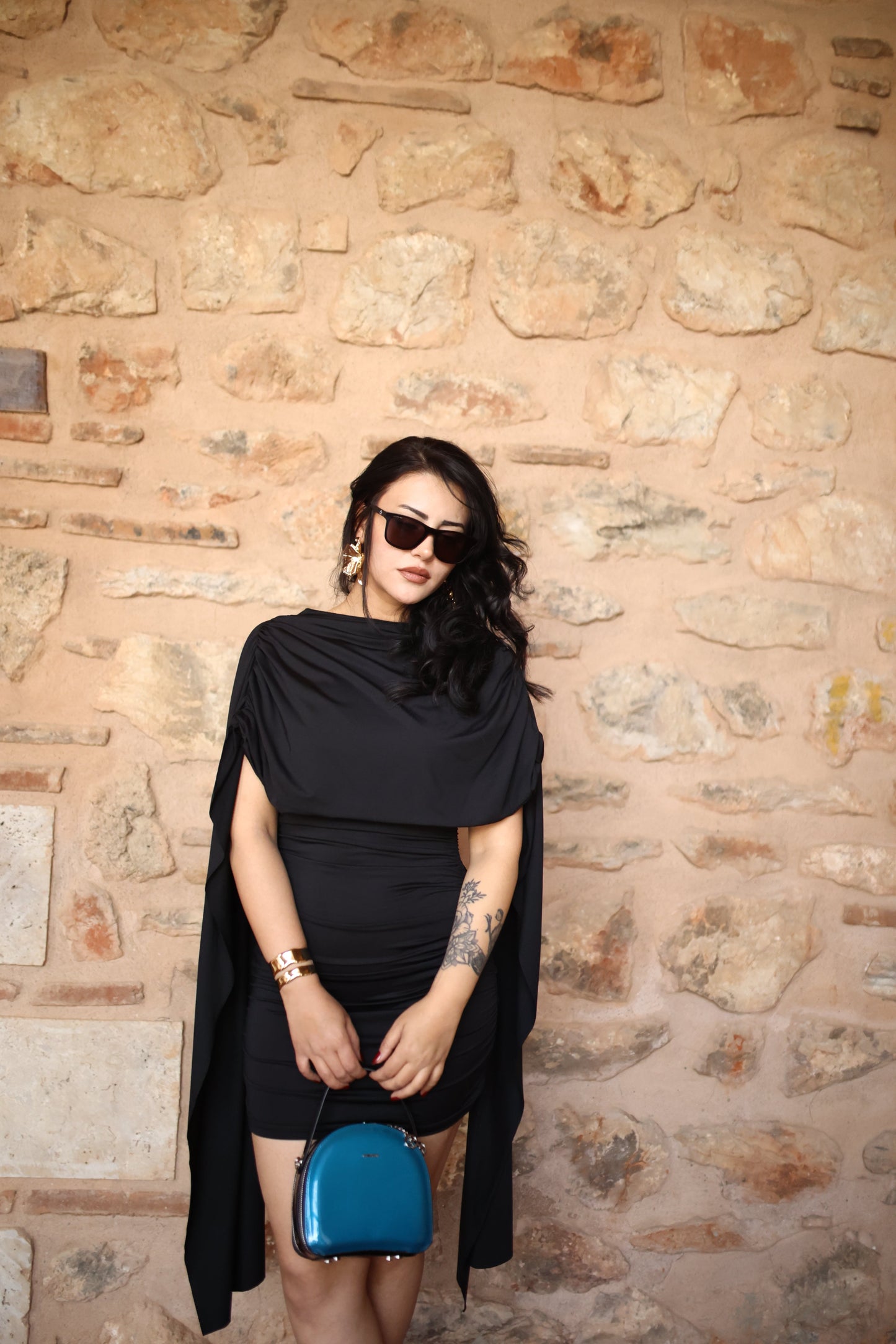 Eclipse Şal Detay Elbise