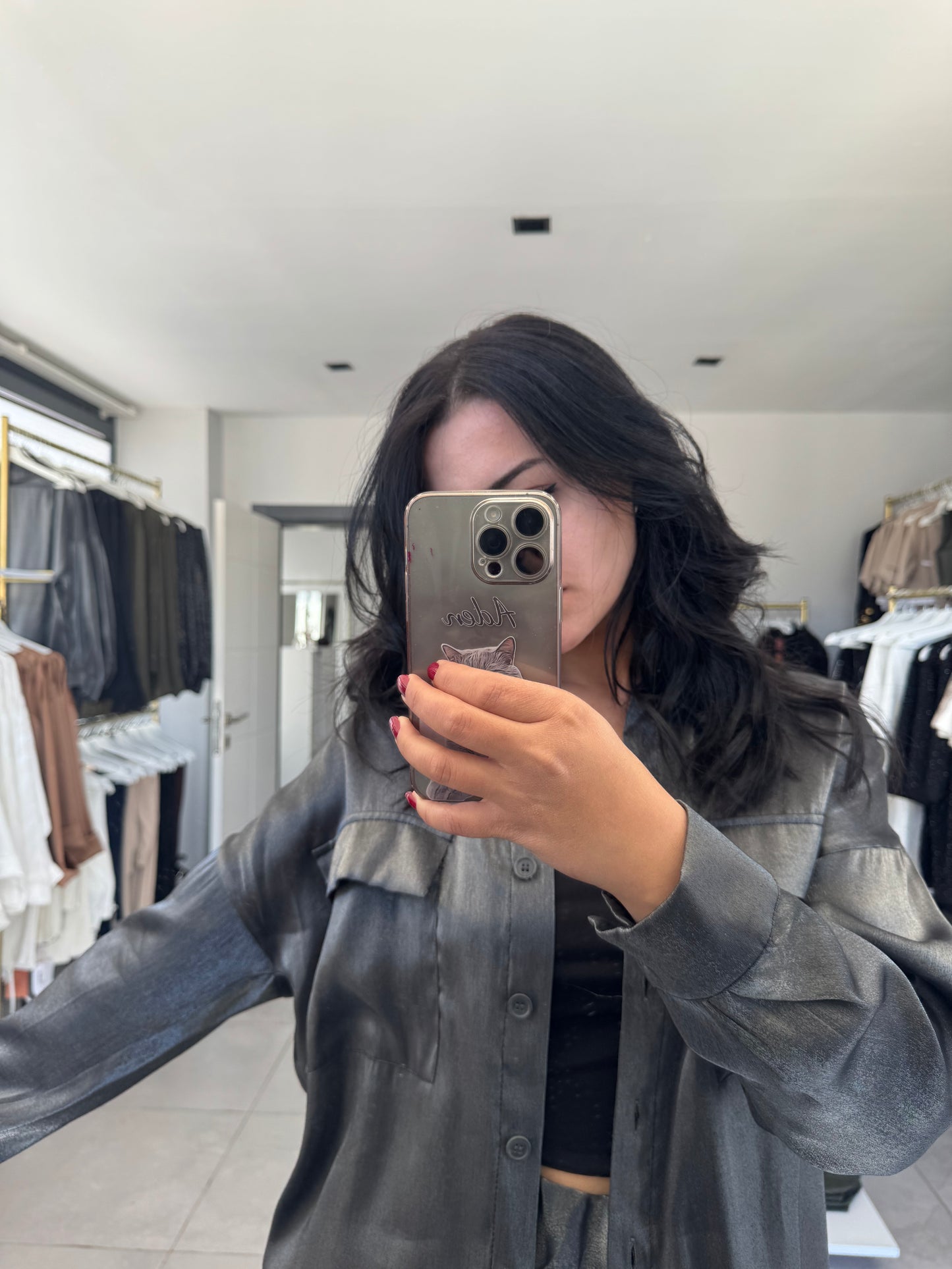 Luna Twin Simli Takım