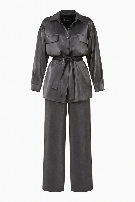 Luna Twin Simli Takım